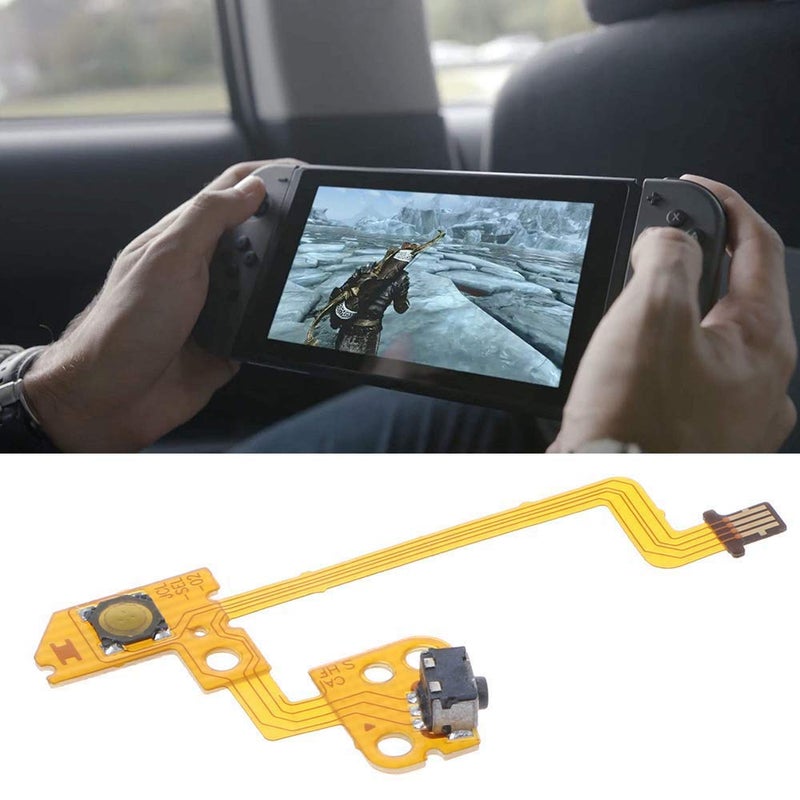 Ximimark 2 Pcs L Button Key Ribbon Flex Cable Replacement Part for Nintendo Switch Joy-Con Controller Buttons Cable GAI - Image 3